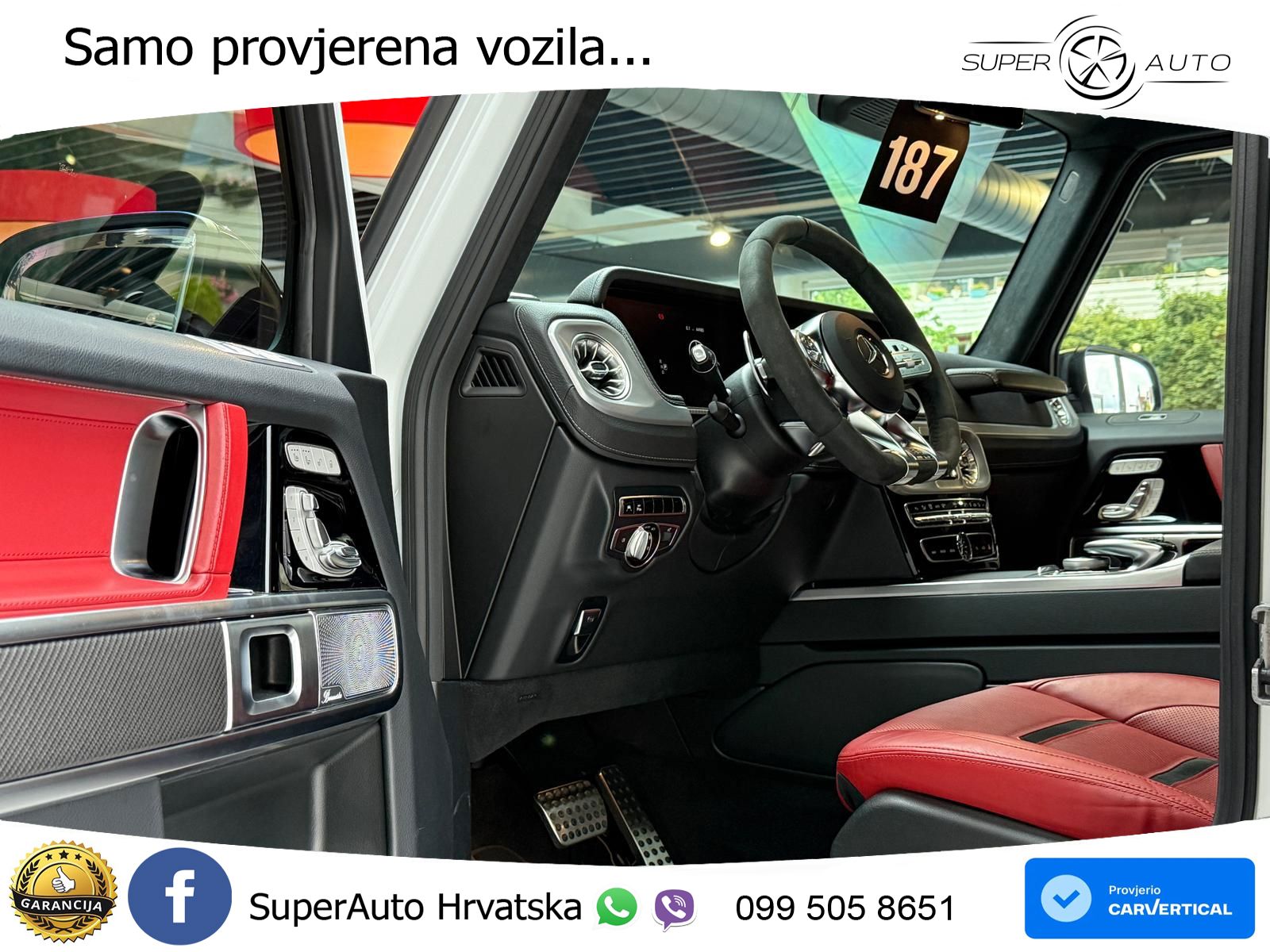 Mercedes AMG G 63 Long V8 (585 KS) 4MATIC 9G-TRONIC AMG SPEEDSHIFT PLUS LED+GR SJED+ACC