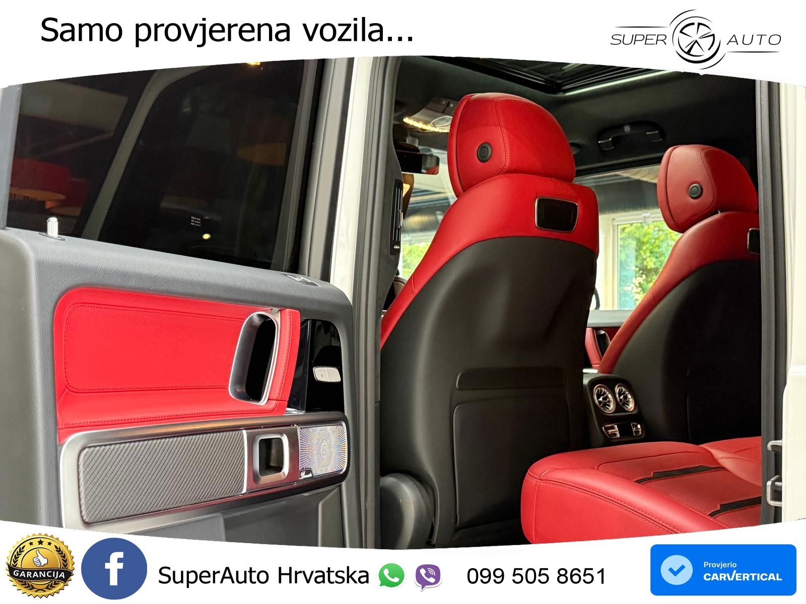 Mercedes AMG G 63 Long V8 (585 KS) 4MATIC 9G-TRONIC AMG SPEEDSHIFT PLUS LED+GR SJED+ACC
