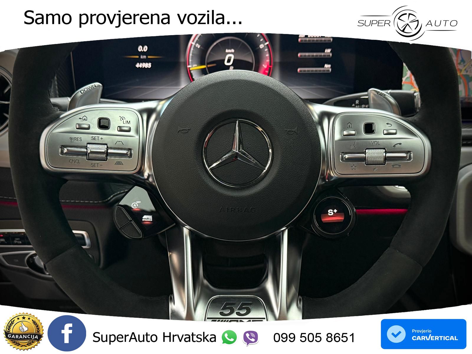 Mercedes AMG G 63 Long V8 (585 KS) 4MATIC 9G-TRONIC AMG SPEEDSHIFT PLUS LED+GR SJED+ACC