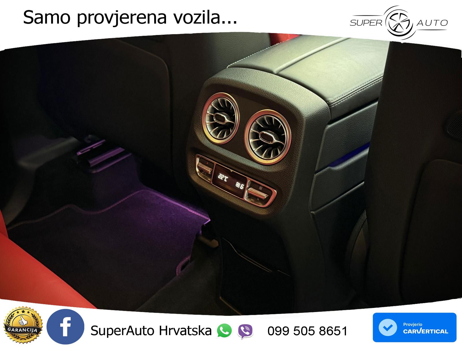 Mercedes AMG G 63 Long V8 (585 KS) 4MATIC 9G-TRONIC AMG SPEEDSHIFT PLUS LED+GR SJED+ACC