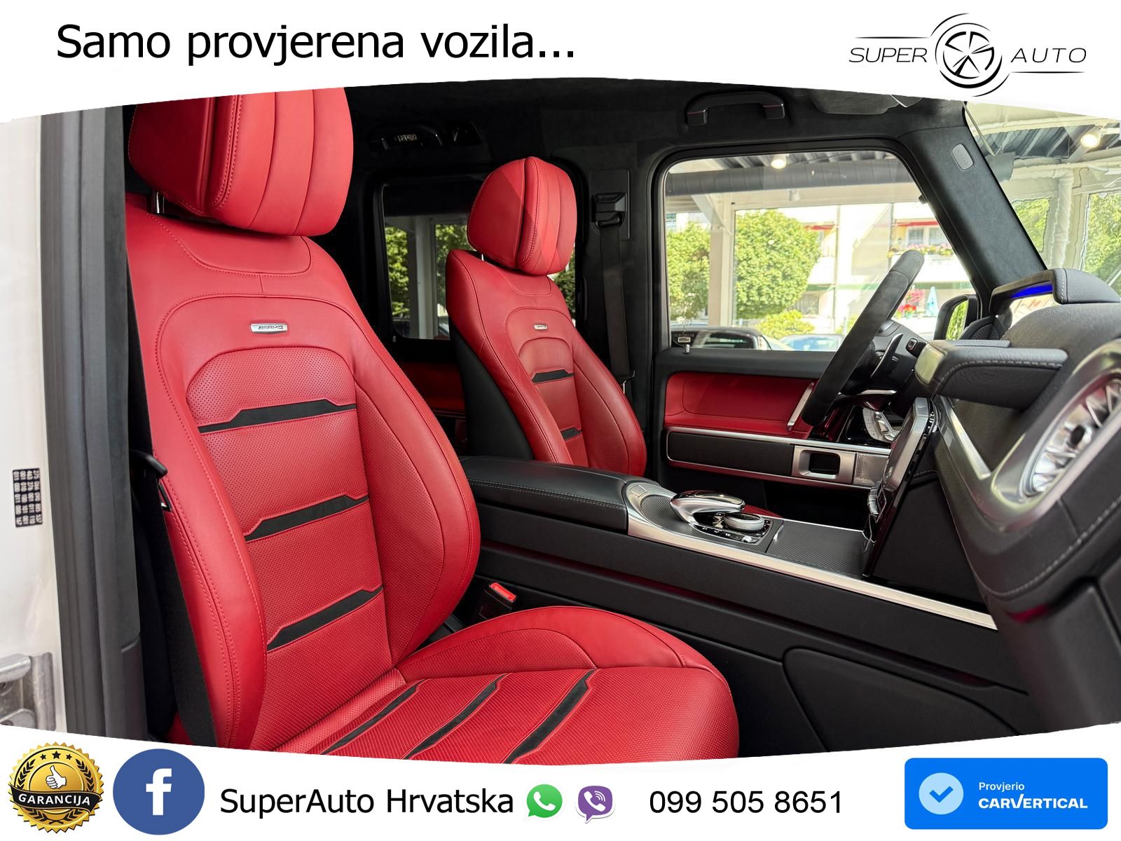 Mercedes AMG G 63 Long V8 (585 KS) 4MATIC 9G-TRONIC AMG SPEEDSHIFT PLUS LED+GR SJED+ACC