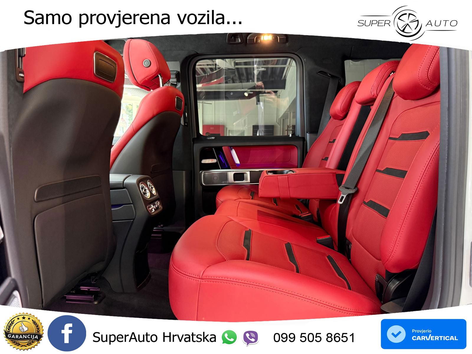Mercedes AMG G 63 Long V8 (585 KS) 4MATIC 9G-TRONIC AMG SPEEDSHIFT PLUS LED+GR SJED+ACC