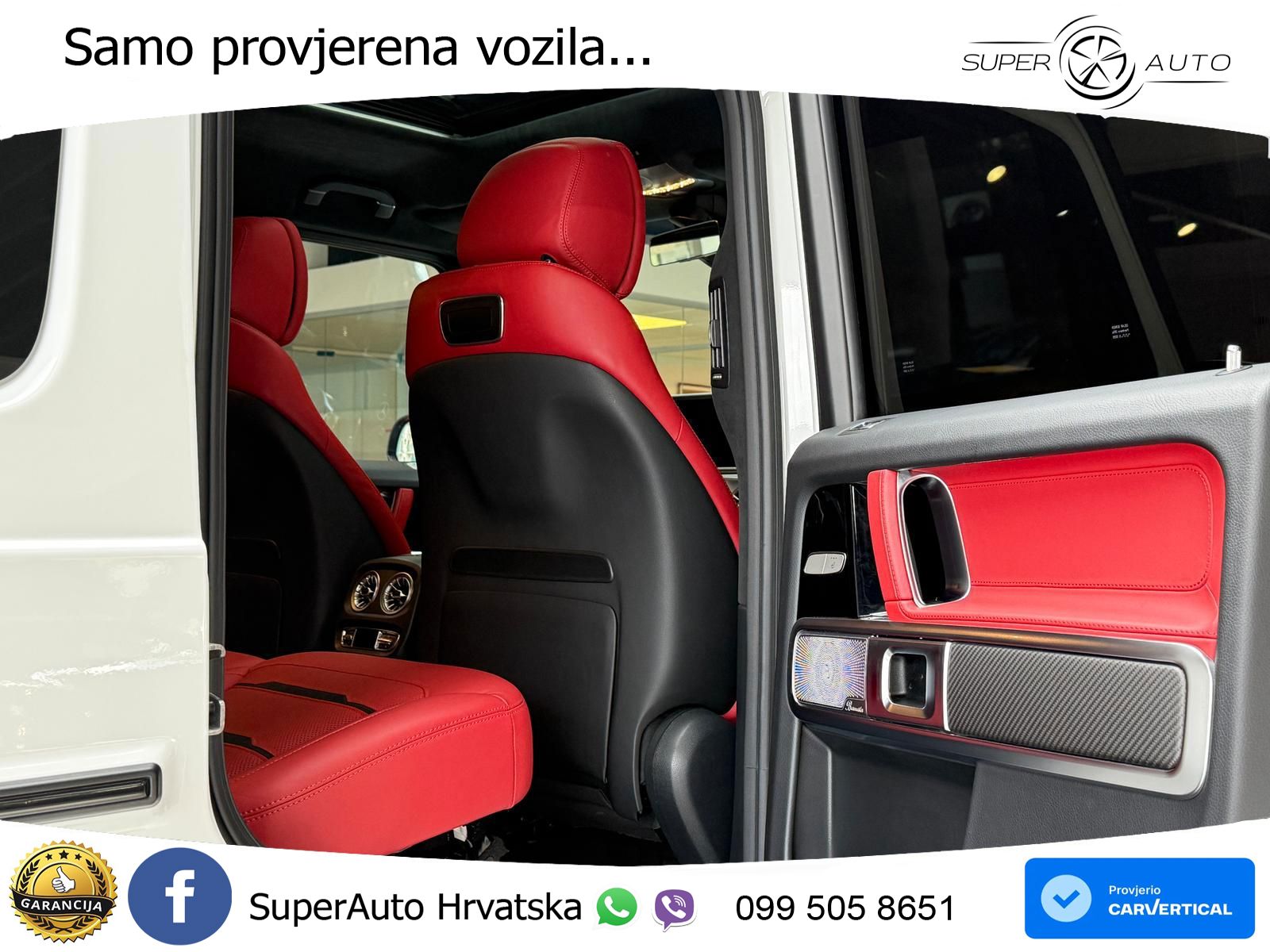 Mercedes AMG G 63 Long V8 (585 KS) 4MATIC 9G-TRONIC AMG SPEEDSHIFT PLUS LED+GR SJED+ACC