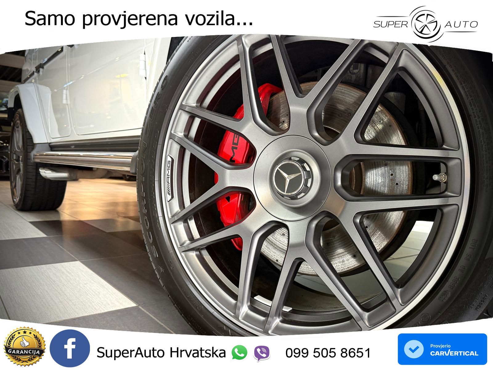 Mercedes AMG G 63 Long V8 (585 KS) 4MATIC 9G-TRONIC AMG SPEEDSHIFT PLUS LED+GR SJED+ACC
