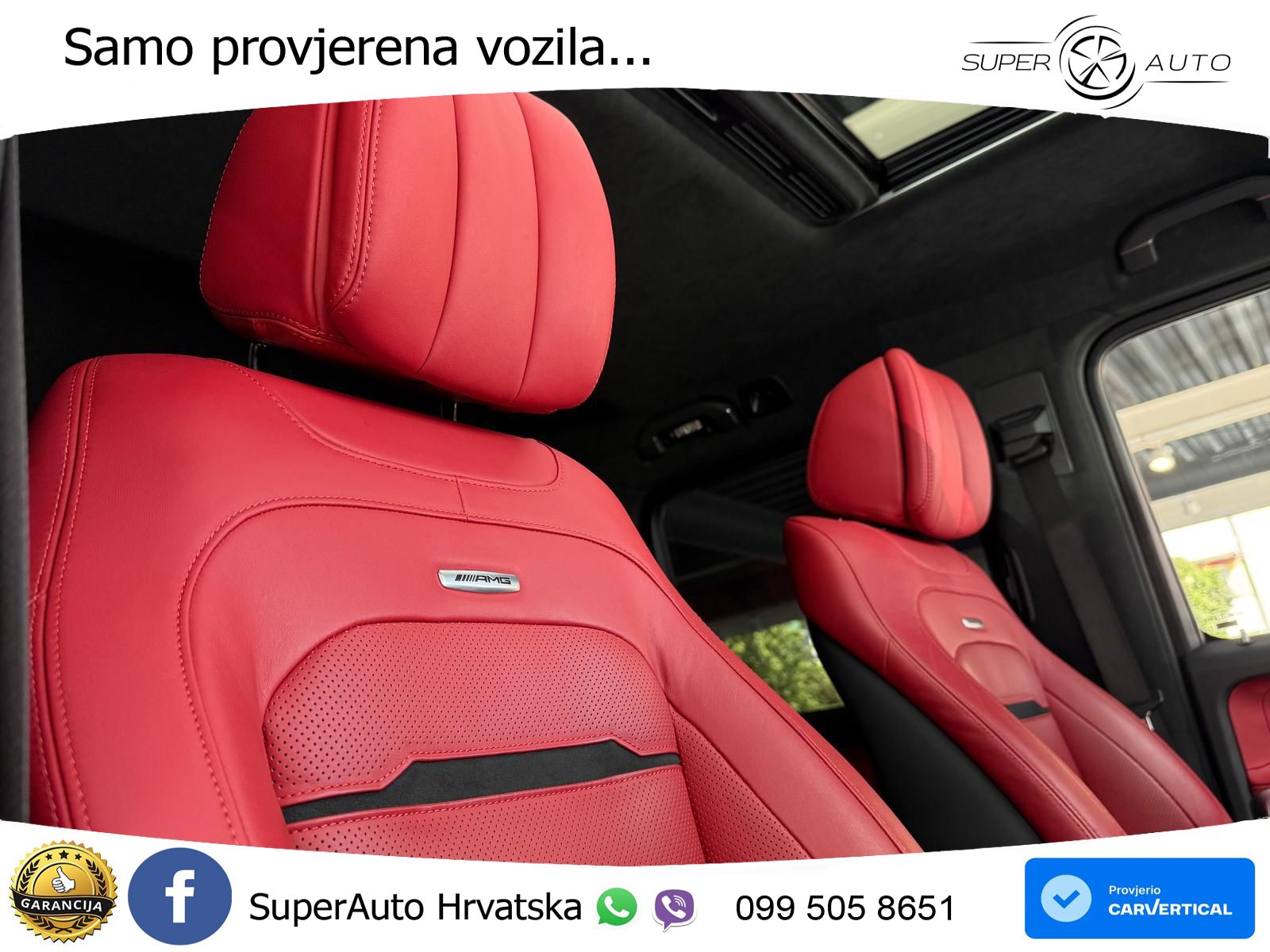 Mercedes AMG G 63 Long V8 (585 KS) 4MATIC 9G-TRONIC AMG SPEEDSHIFT PLUS LED+GR SJED+ACC