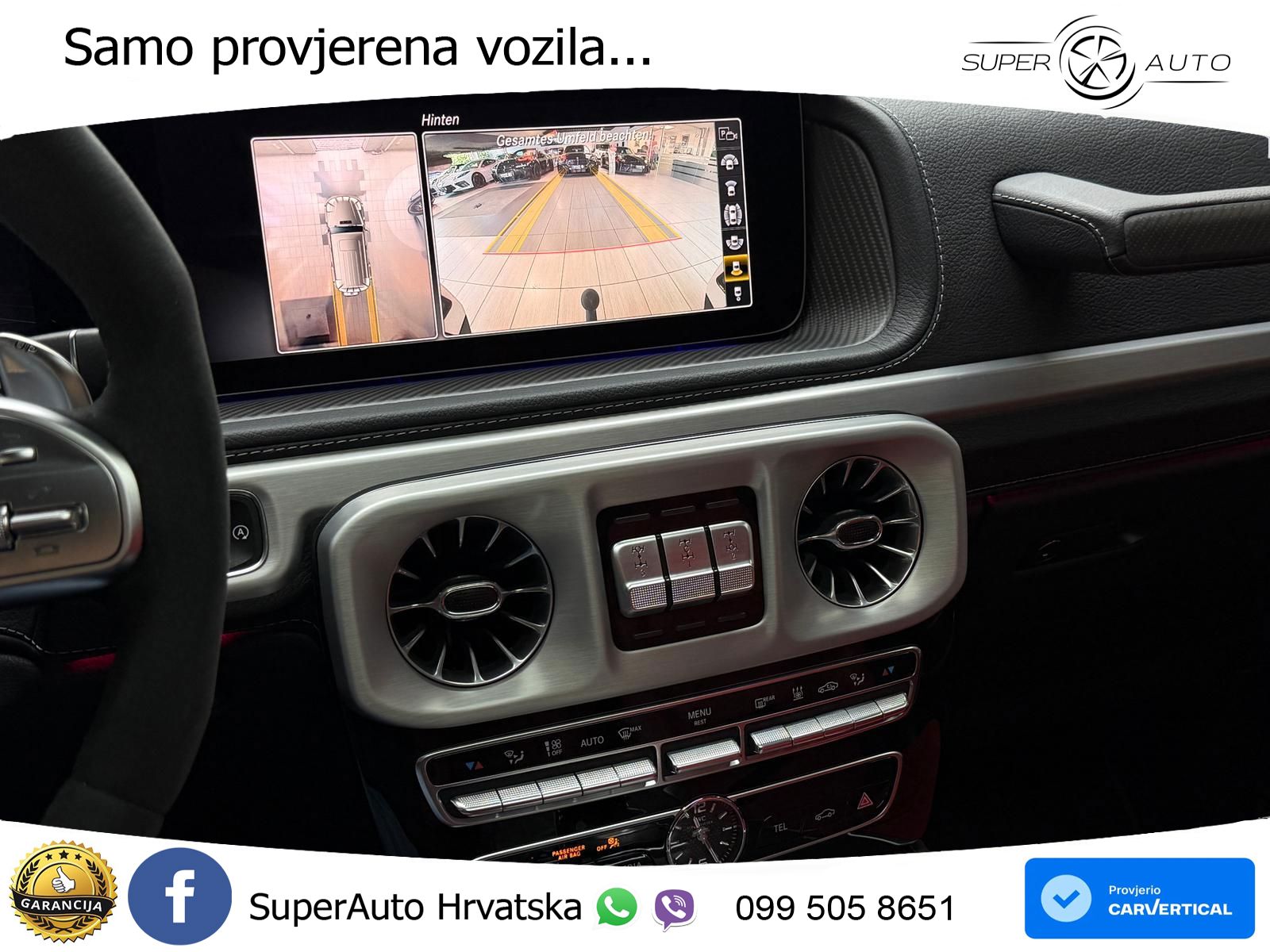 Mercedes AMG G 63 Long V8 (585 KS) 4MATIC 9G-TRONIC AMG SPEEDSHIFT PLUS LED+GR SJED+ACC