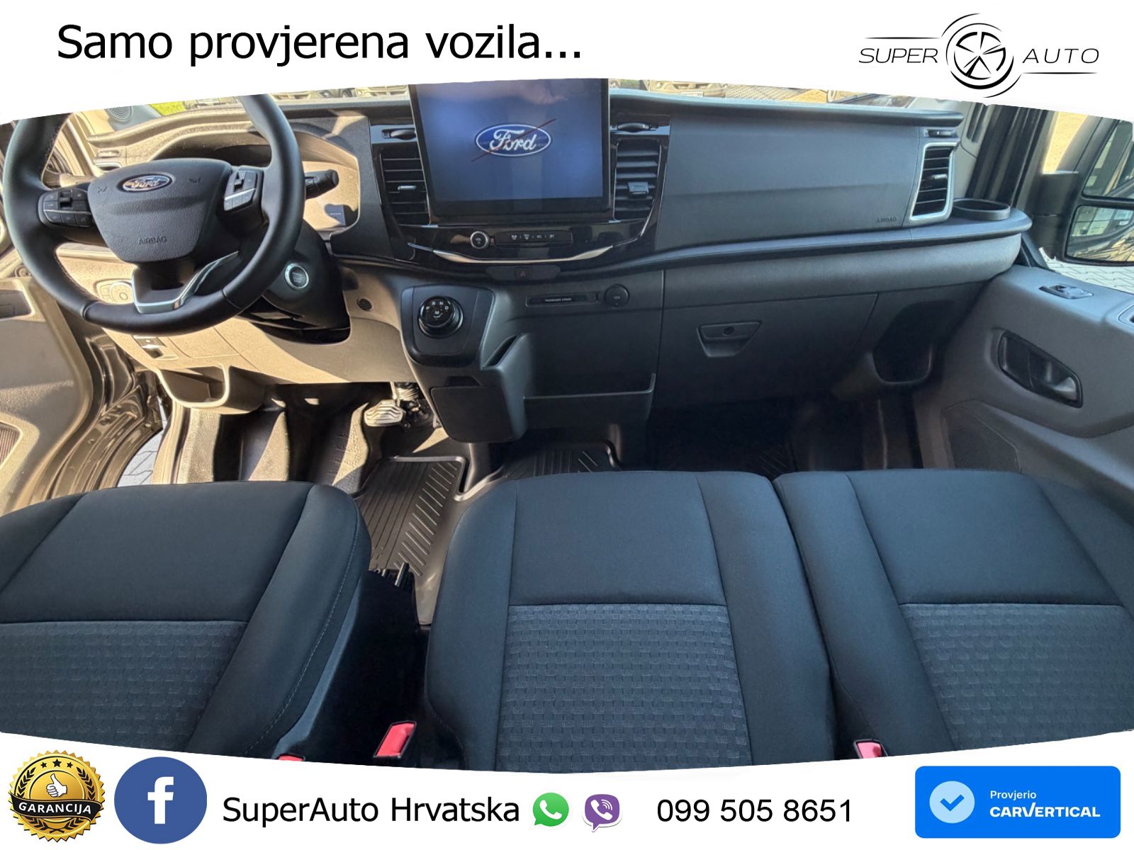Ford Transit Autom. FT350 Limited L3H2 360°Kam. AHK 165 KS