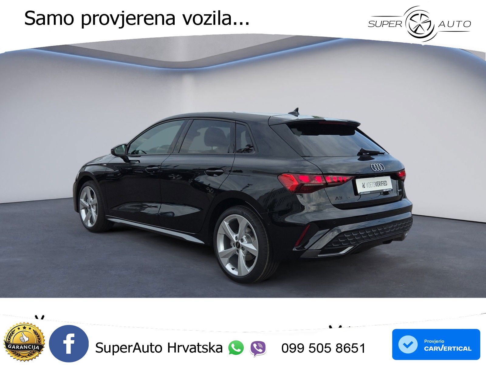 Audi A3 Sportback 40 TFSI (204 KS) quattro S tronic S line