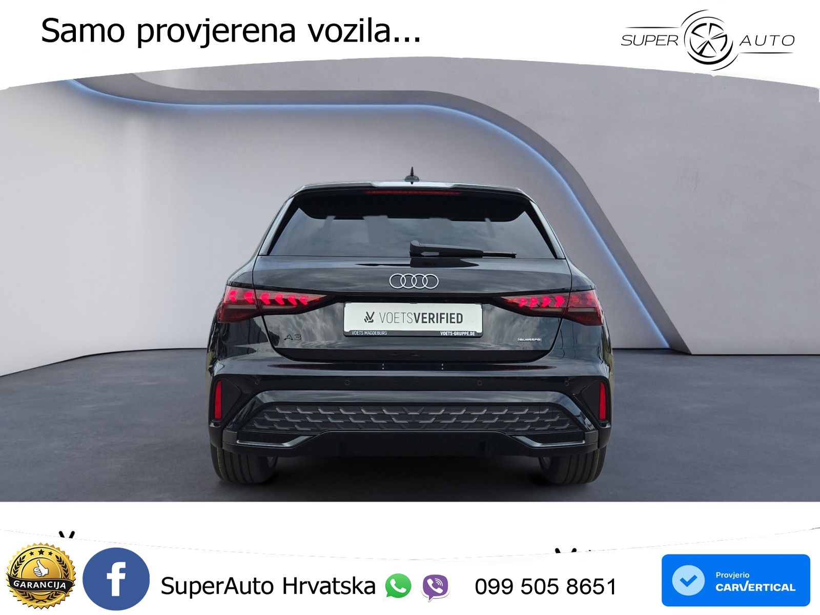 Audi A3 Sportback 40 TFSI (204 KS) quattro S tronic S line