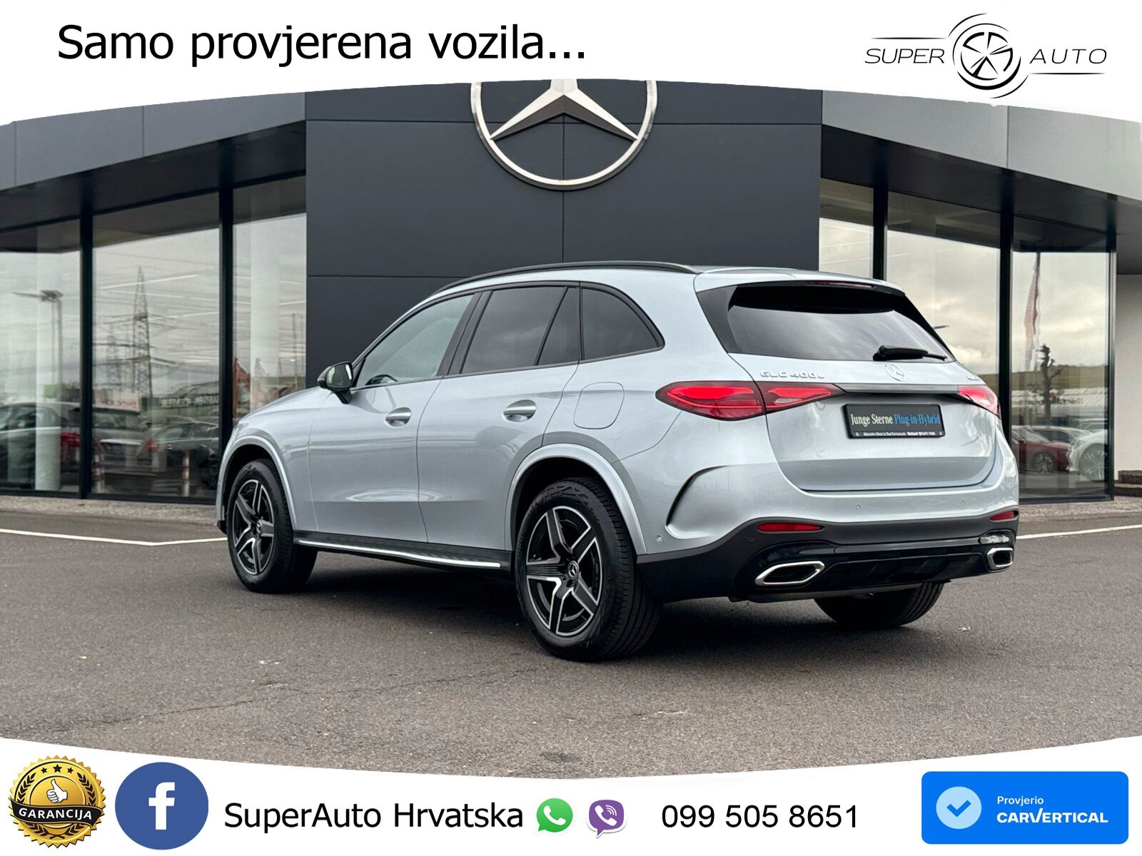 Mercedes GLC 400e (381 KS) 4MATIC 9G-TRONIC AMG LED+GR SJED+ACC