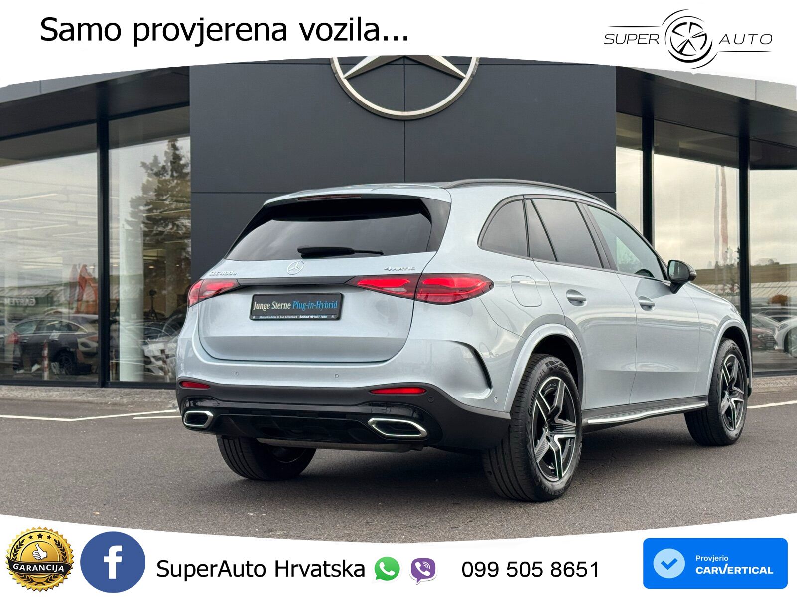 Mercedes GLC 400e (381 KS) 4MATIC 9G-TRONIC AMG LED+GR SJED+ACC