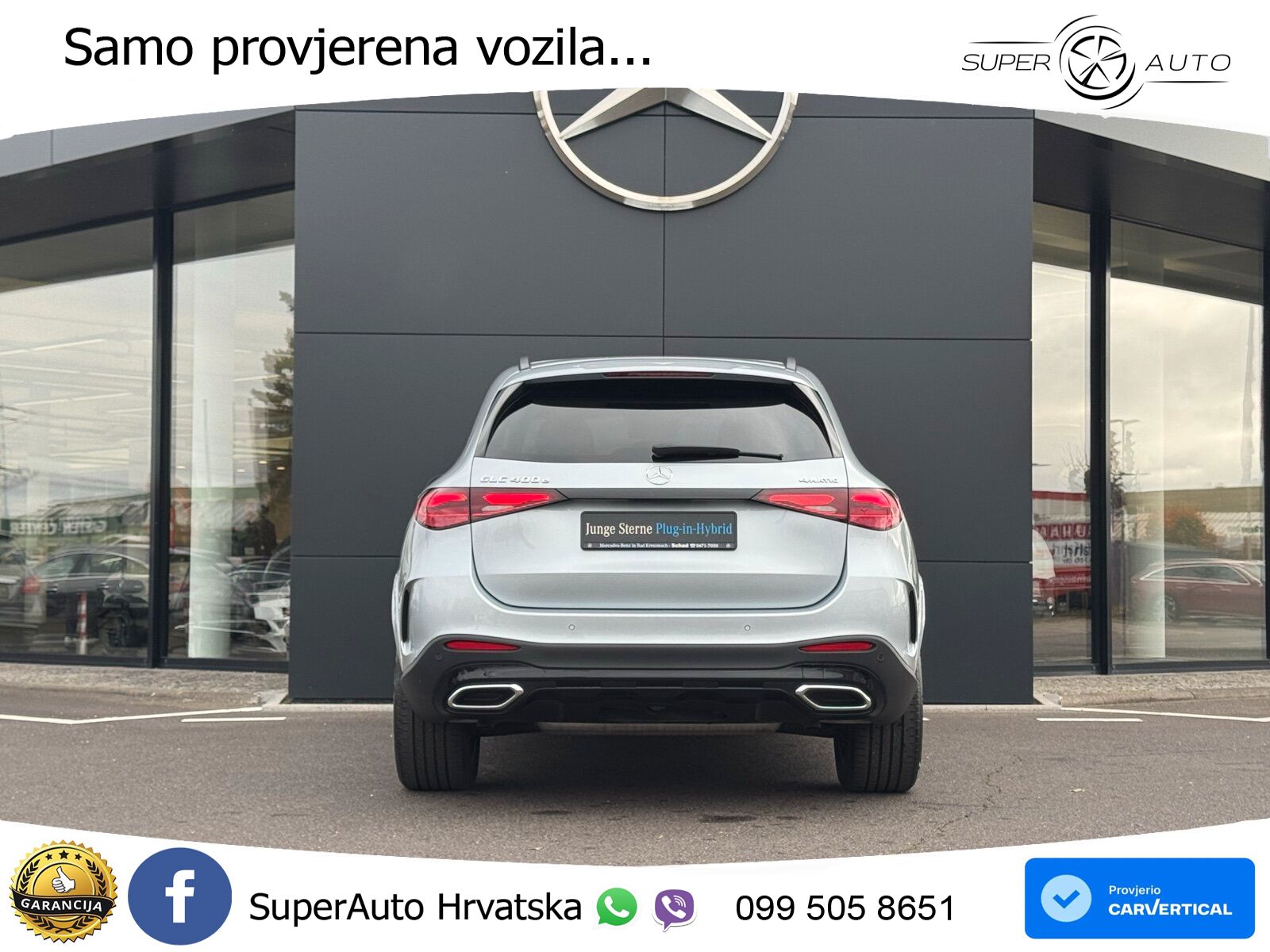 Mercedes GLC 400e (381 KS) 4MATIC 9G-TRONIC AMG LED+GR SJED+ACC