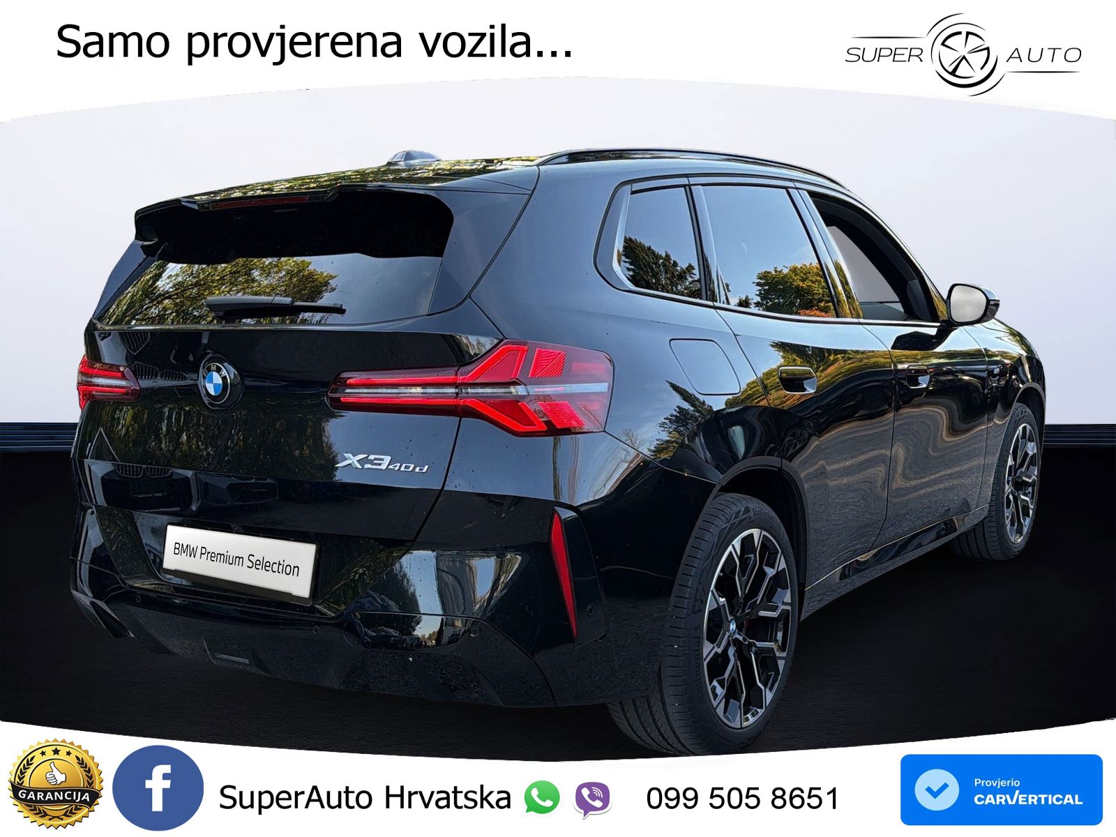 BMW X3 40d xDrive Steptronic M Sport ACC+GR SJED+360+PANO