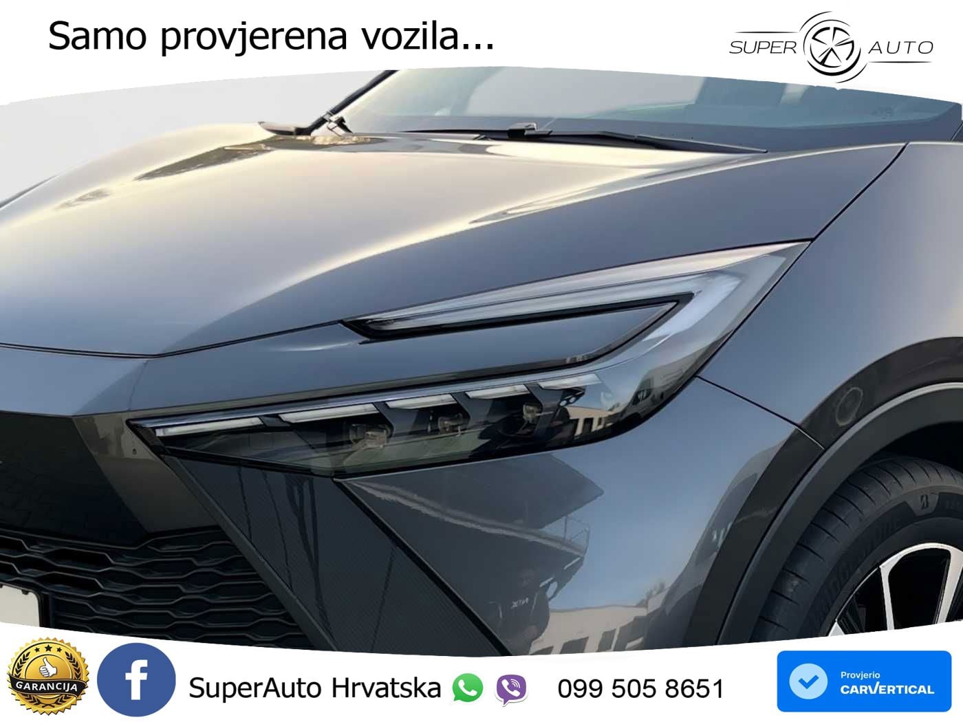 Toyota C-HR 1.8 (140 KS) Hybrid e-CVT Team D LED+GR SJED+ACC