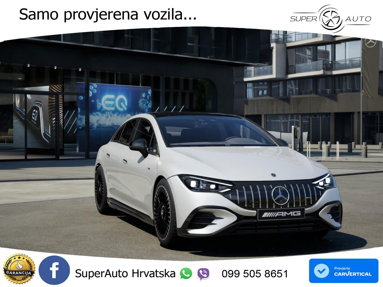 Mercedes EQE AMG 53 100 kWh (625 KS) 4MATIC+ ACC+HEAD+4xGR SJED+360+PANO