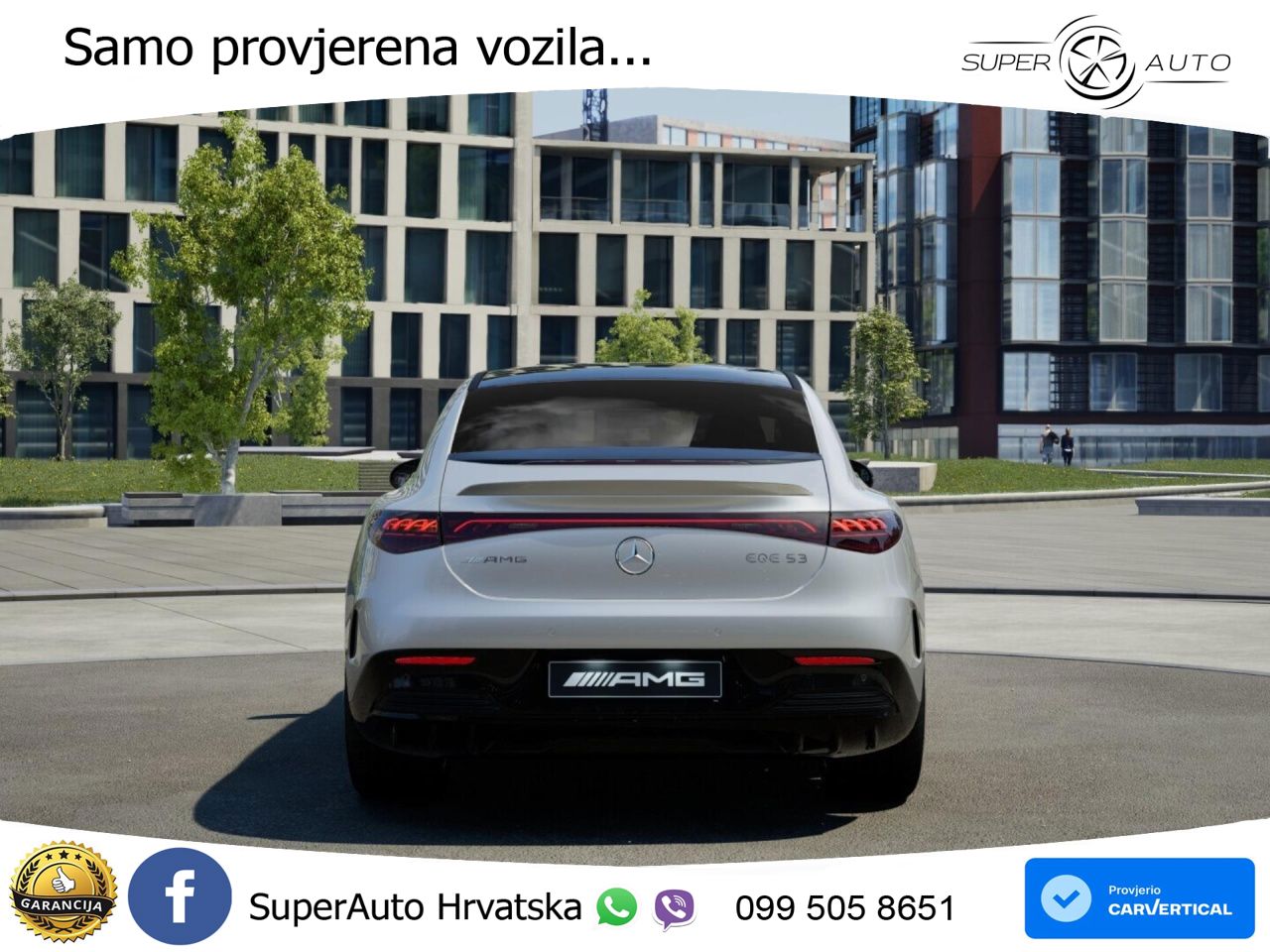 Mercedes EQE AMG 53 100 kWh (625 KS) 4MATIC+ ACC+HEAD+4xGR SJED+360+PANO