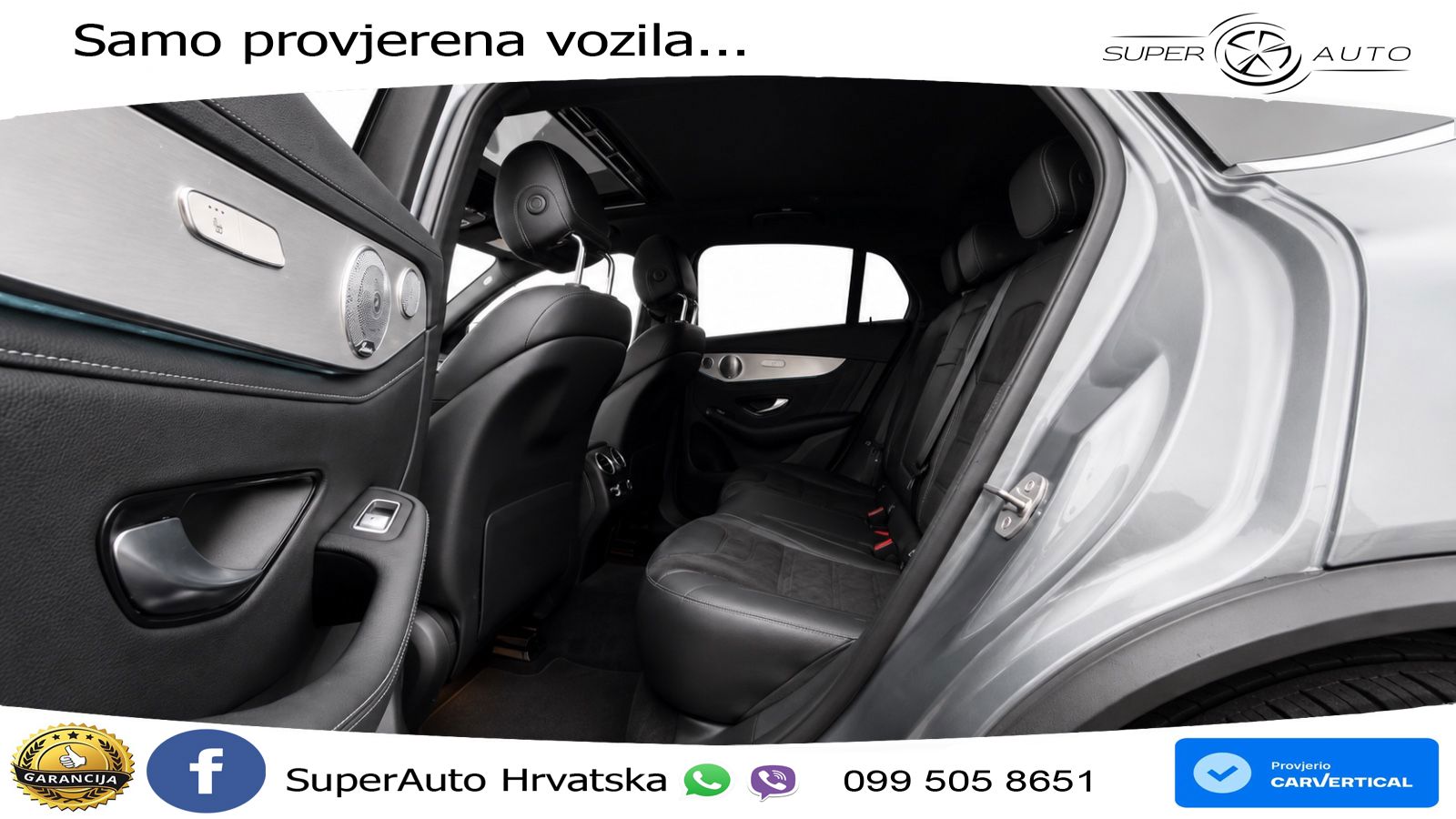 Mercedes GLC Coupe AMG 63 S V8 (510 KS) 4MATIC+ MCT ZRAČNI+ACC+4xGR SJED+KAM