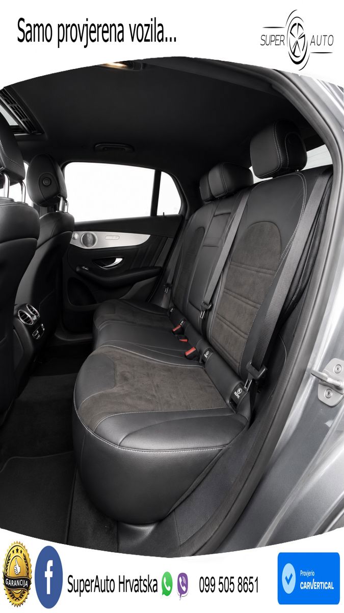 Mercedes GLC Coupe AMG 63 S V8 (510 KS) 4MATIC+ MCT ZRAČNI+ACC+4xGR SJED+KAM