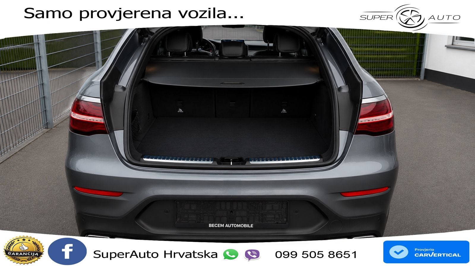 Mercedes GLC Coupe AMG 63 S V8 (510 KS) 4MATIC+ MCT ZRAČNI+ACC+4xGR SJED+KAM