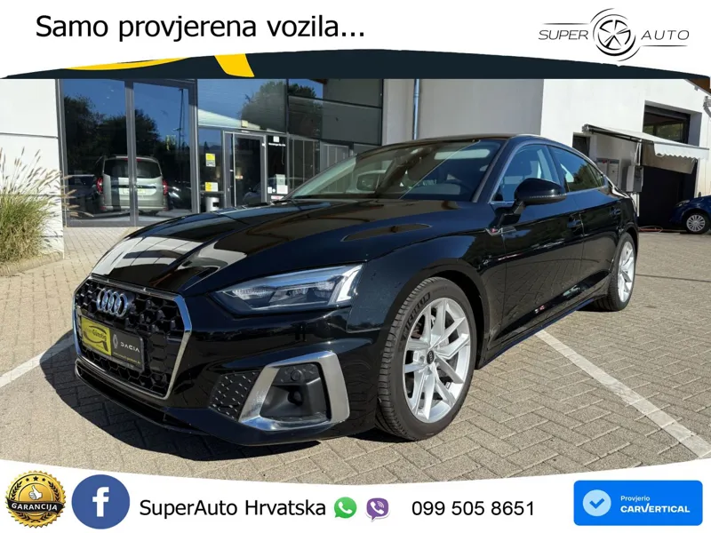 Audi A5 Sportback 40 TDI (204 KS) quattro S tronic S line