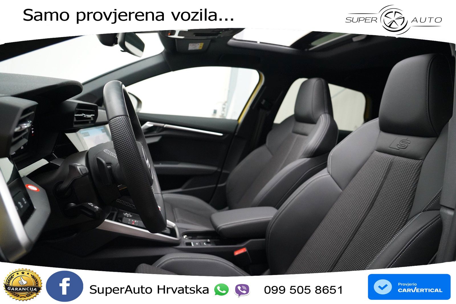 Audi S3 2.0 TFSI (310 KS) quattro S tronic MATRIX+GR SJED+KAM