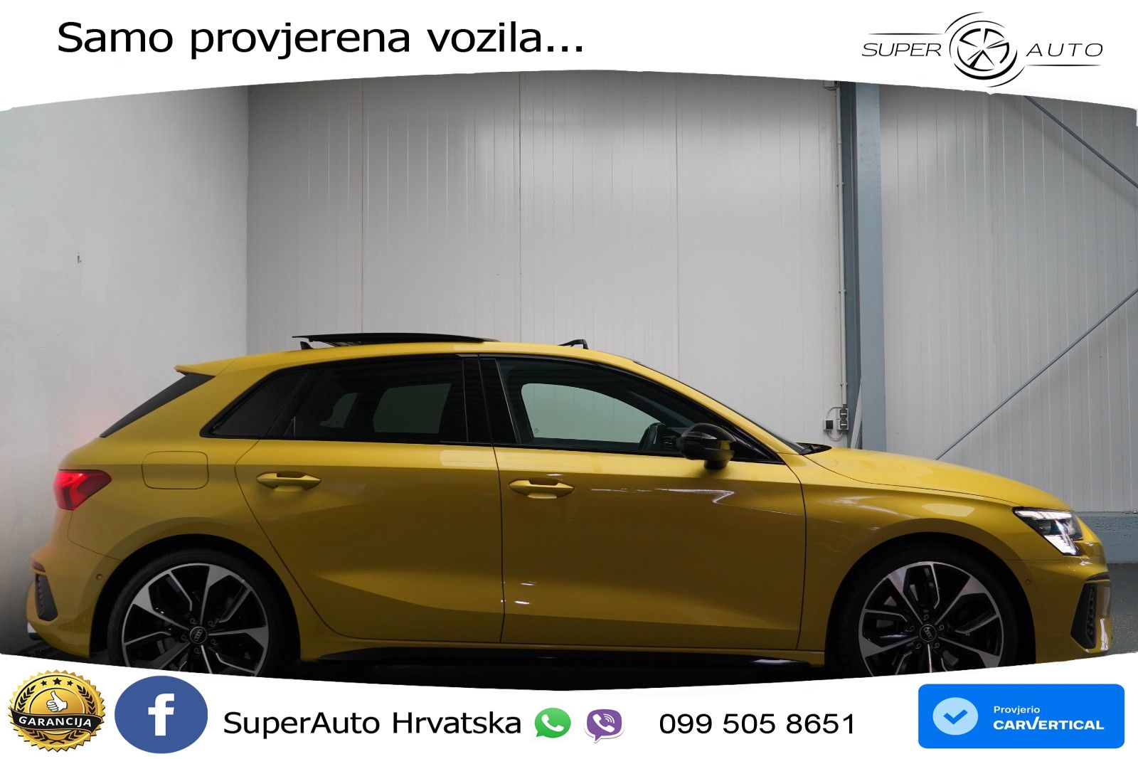 Audi S3 2.0 TFSI (310 KS) quattro S tronic MATRIX+GR SJED+KAM