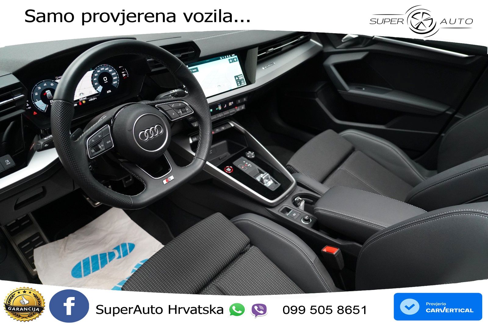 Audi S3 2.0 TFSI (310 KS) quattro S tronic MATRIX+GR SJED+KAM