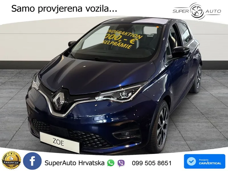 Renault Zoe 52 kWh (135 KS) Electric Evolution