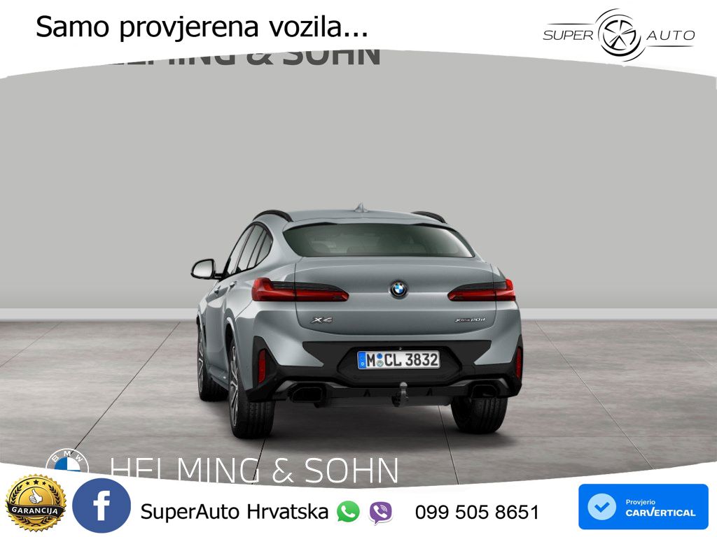 BMW X4 20d (190 KS) xDrive Steptronic M Sport LED+GR SJED+ACC