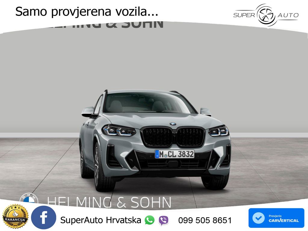 BMW X4 20d (190 KS) xDrive Steptronic M Sport LED+GR SJED+ACC