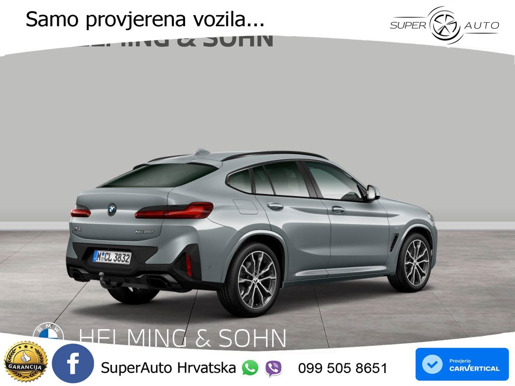 BMW X4 20d (190 KS) xDrive Steptronic M Sport LED+GR SJED+ACC