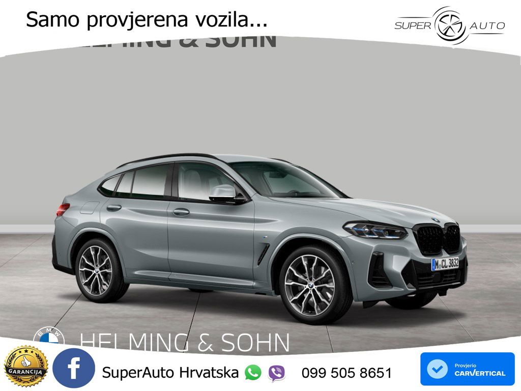 BMW X4 20d (190 KS) xDrive Steptronic M Sport LED+GR SJED+ACC