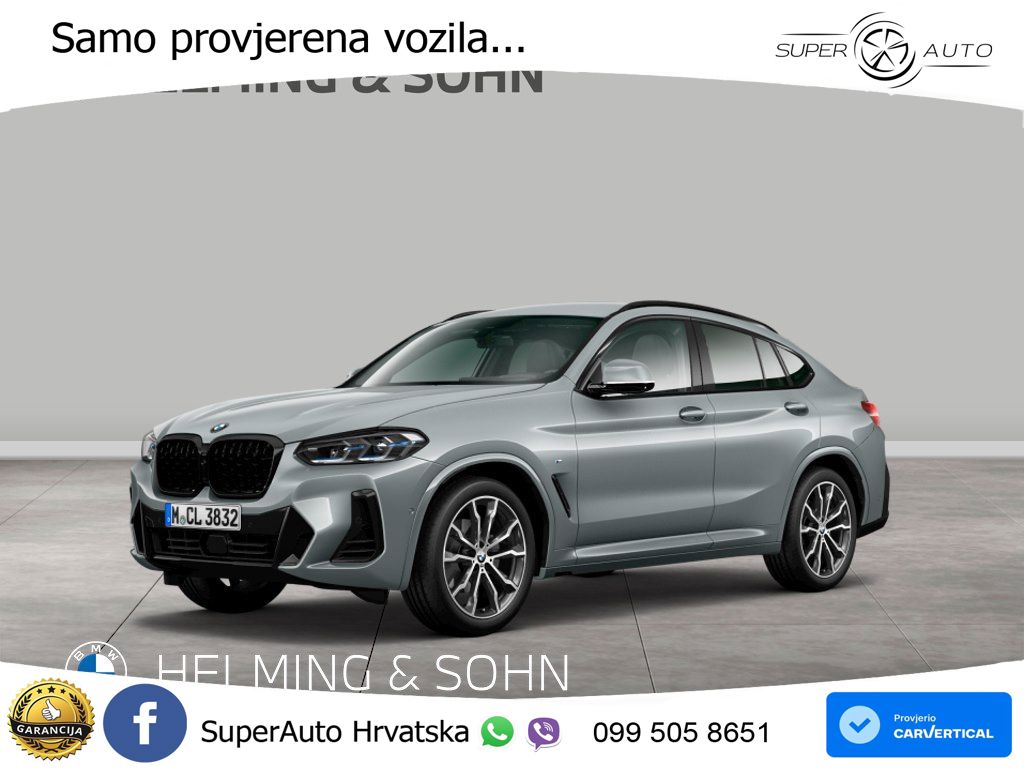 BMW X4 20d (190 KS) xDrive Steptronic M Sport LED+GR SJED+ACC