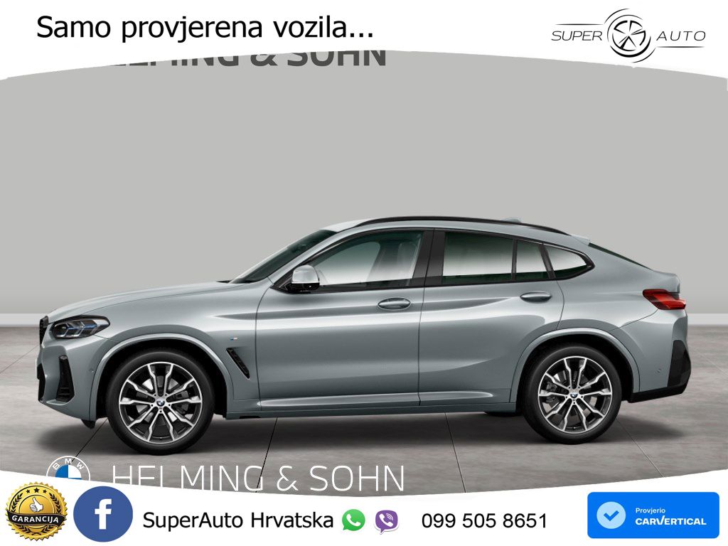 BMW X4 20d (190 KS) xDrive Steptronic M Sport LED+GR SJED+ACC