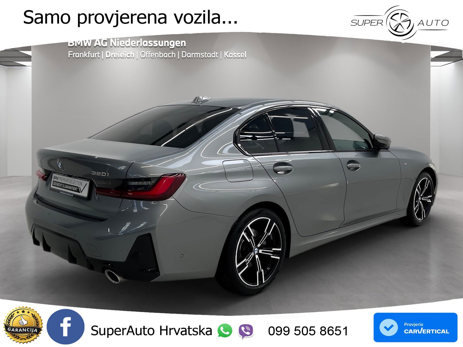 BMW 320i (184 KS) Steptronic M Sport LED+GR SJED+ACC