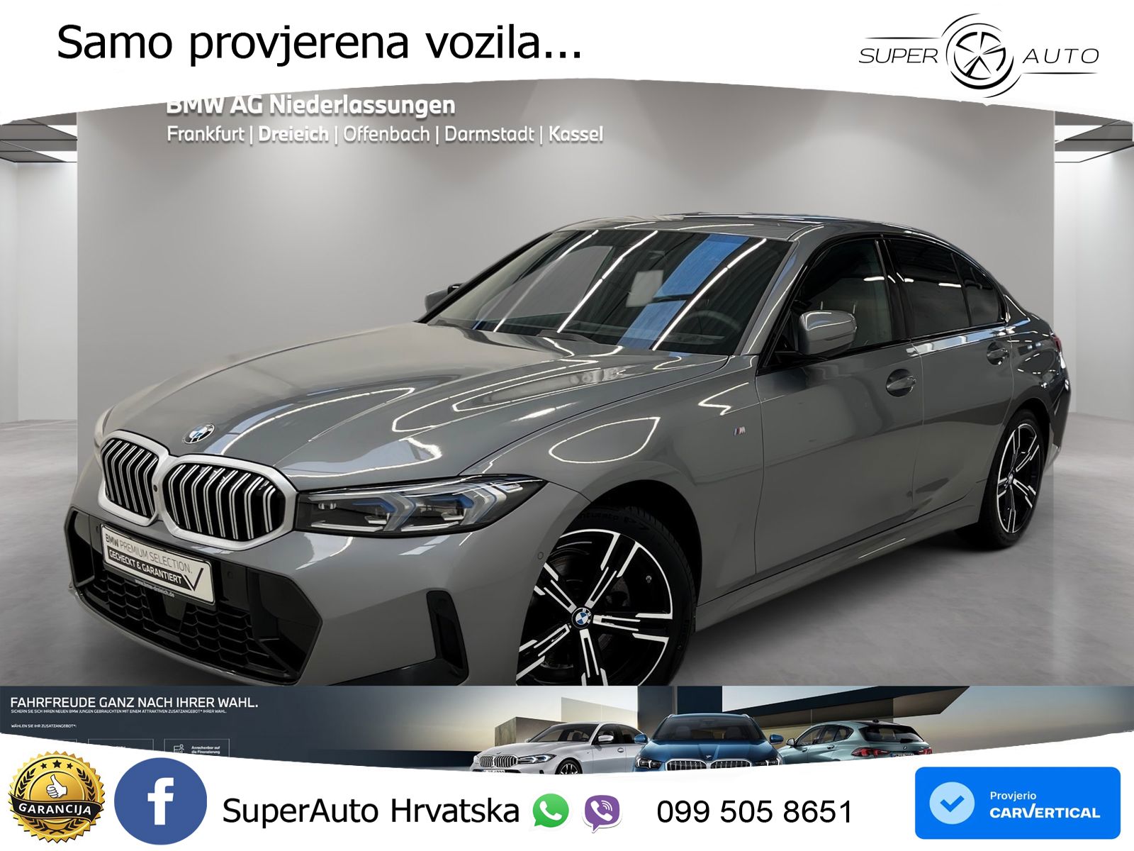 BMW 320i (184 KS) Steptronic M Sport LED+GR SJED+ACC