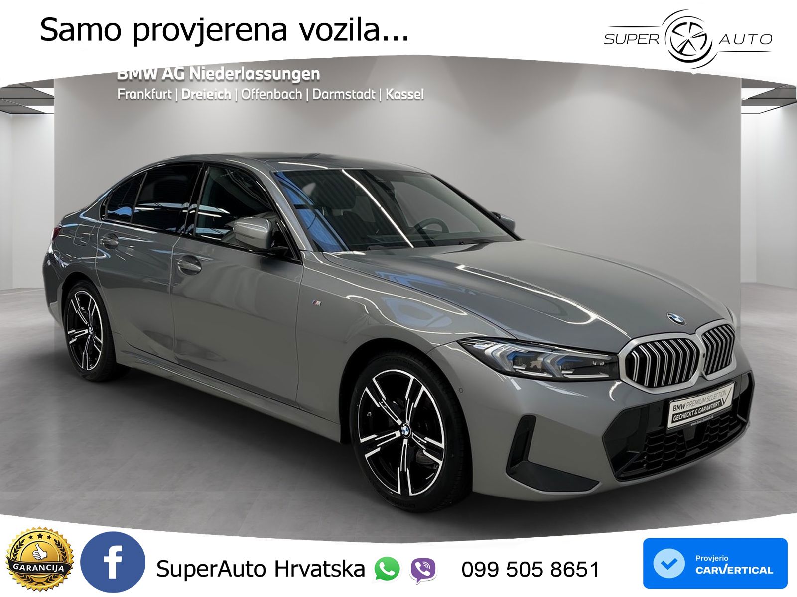 BMW 320i (184 KS) Steptronic M Sport LED+GR SJED+ACC