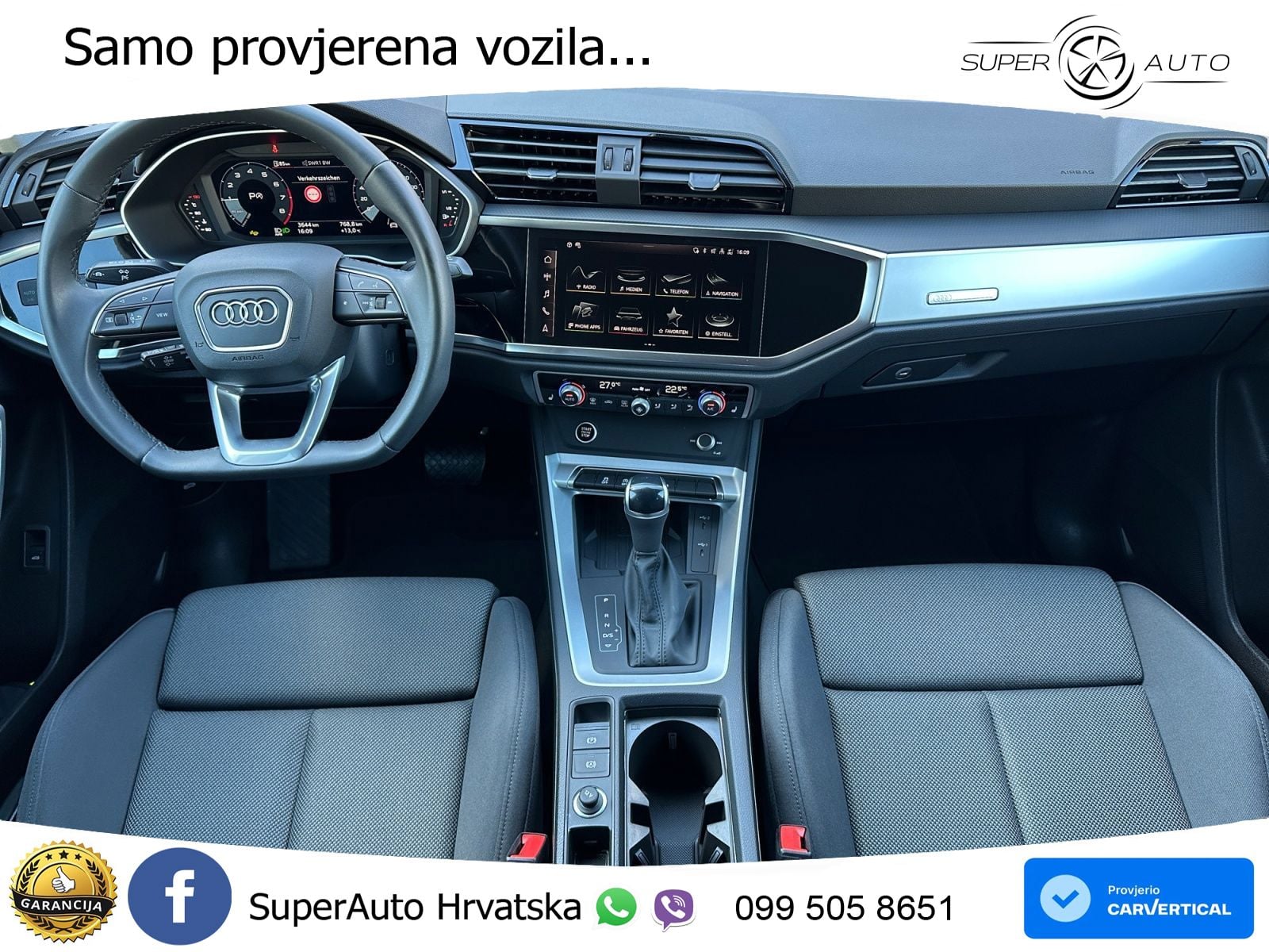 Audi Q3 35 TFSI (150 KS) S tronic advanced LED+GR SJED+ACC