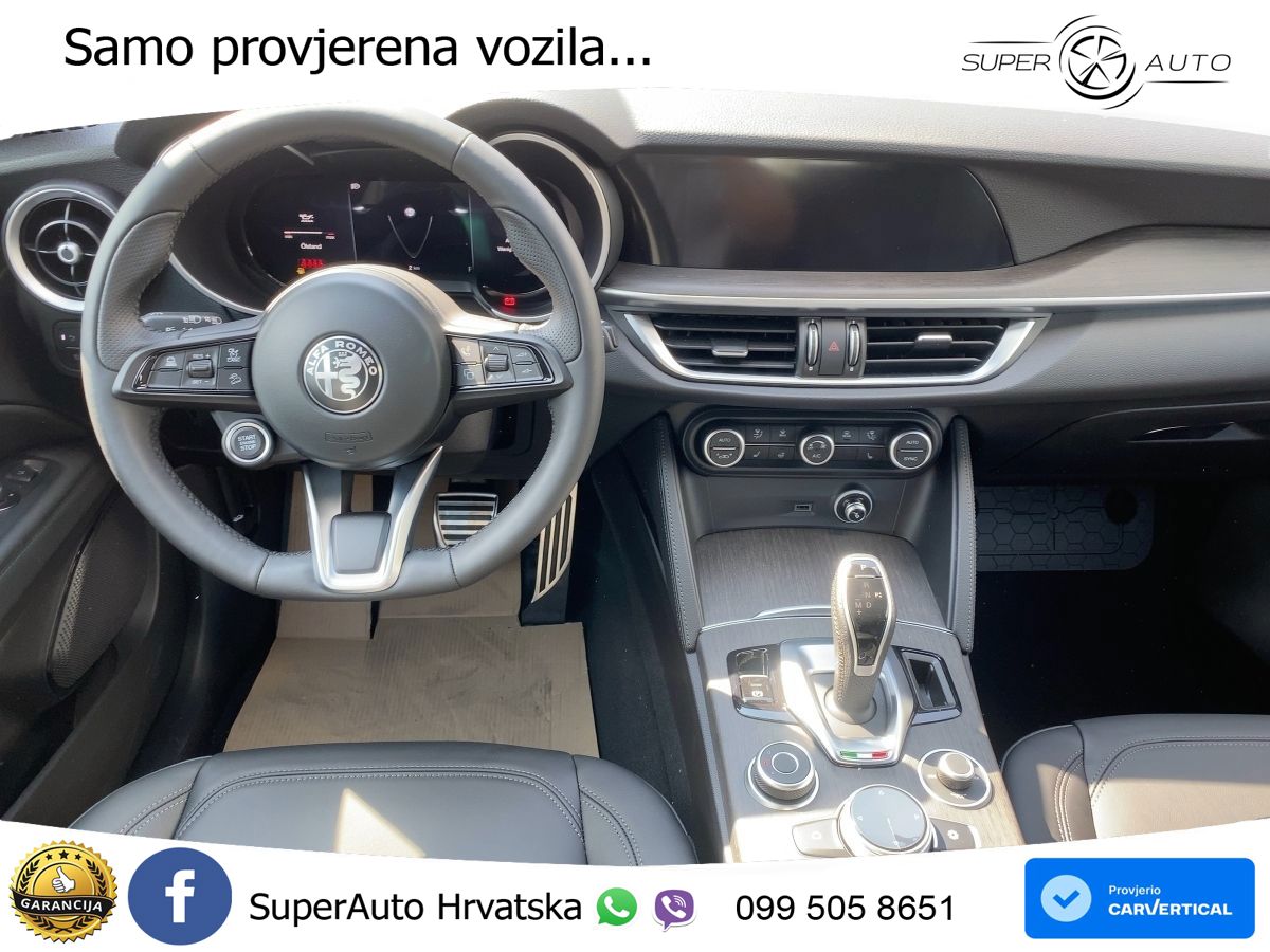 Alfa Romeo Stelvio 2.0 Turbo (280 KS) Q4 Automatic LED+GR SJED+ACC