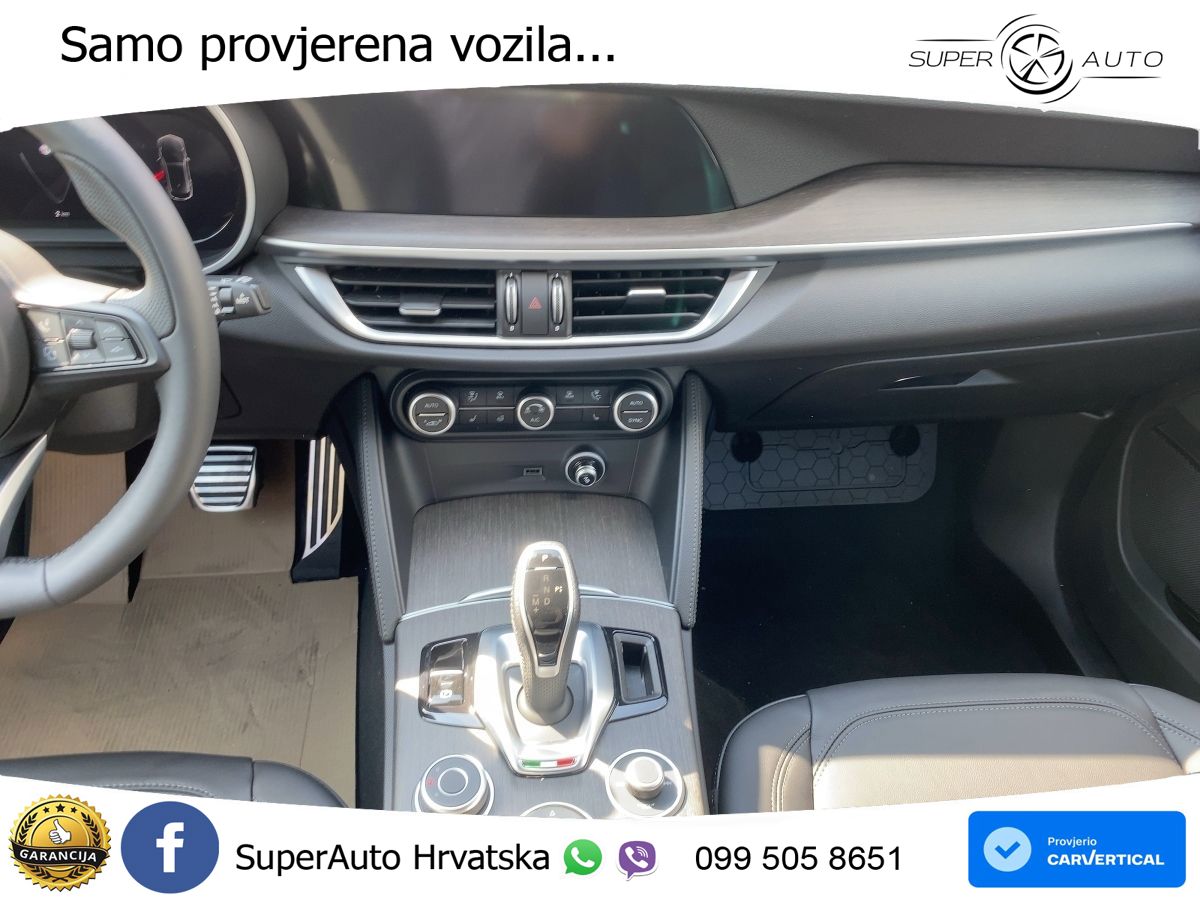 Alfa Romeo Stelvio 2.0 Turbo (280 KS) Q4 Automatic LED+GR SJED+ACC