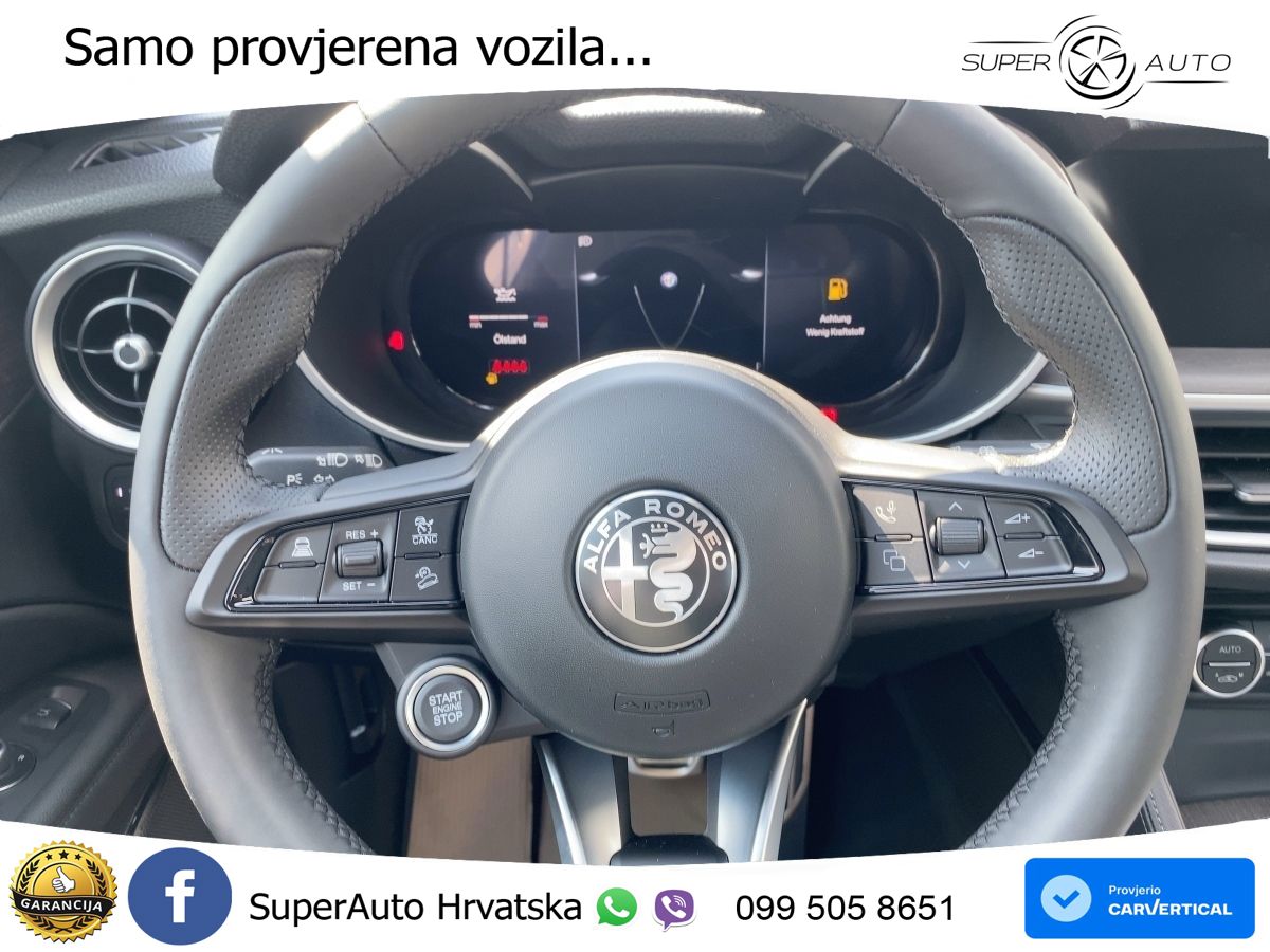 Alfa Romeo Stelvio 2.0 Turbo (280 KS) Q4 Automatic LED+GR SJED+ACC