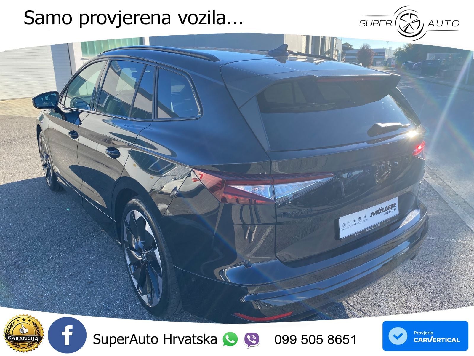 Škoda Enyaq iV 80x 82 kWh (265 KS) AWD SportLine LED+GR SJED+ACC