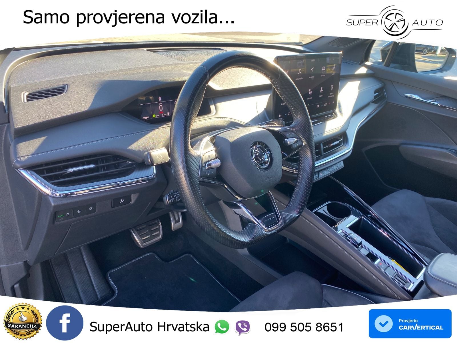 Škoda Enyaq iV 80x 82 kWh (265 KS) AWD SportLine LED+GR SJED+ACC