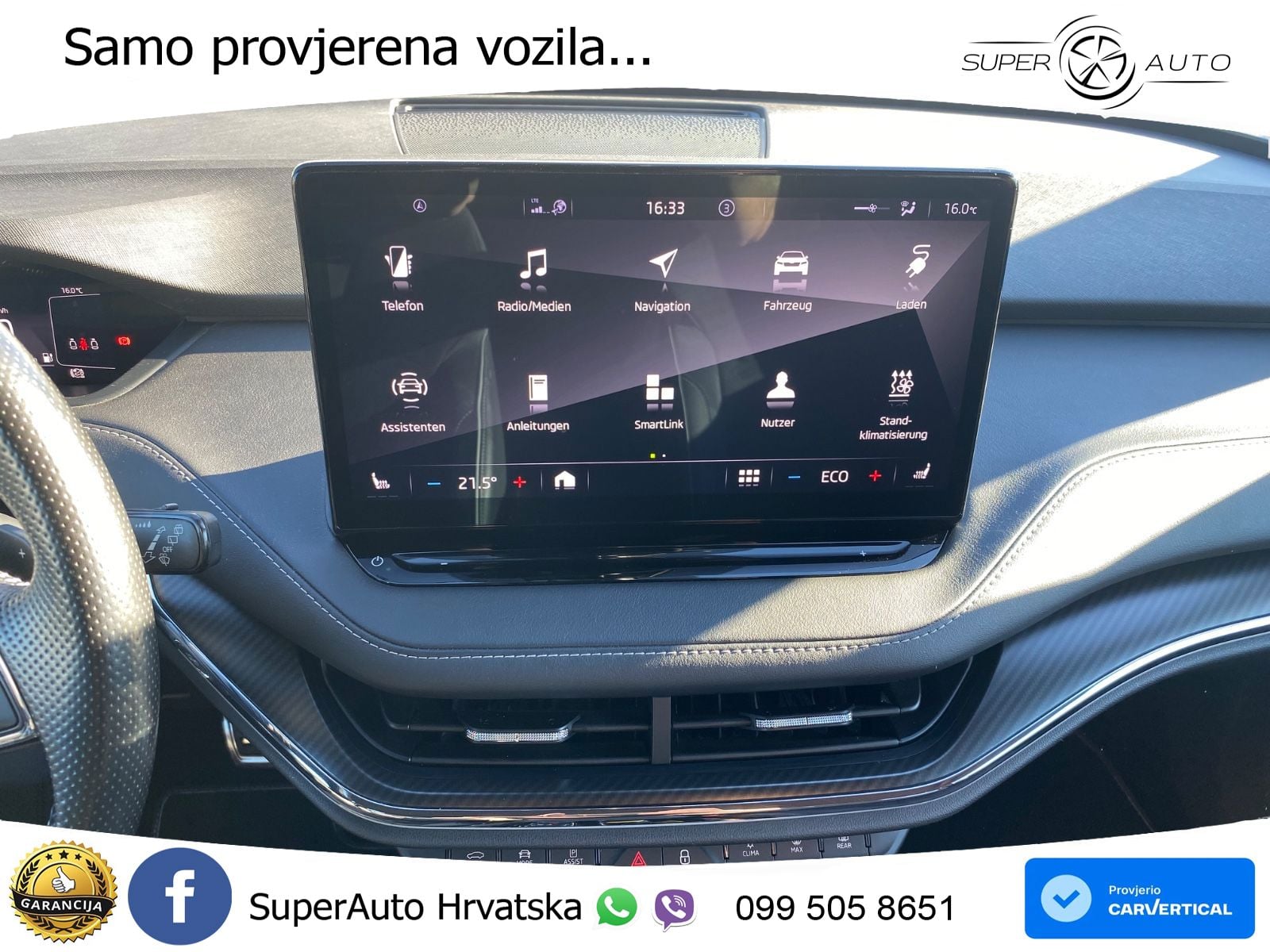 Škoda Enyaq iV 80x 82 kWh (265 KS) AWD SportLine LED+GR SJED+ACC