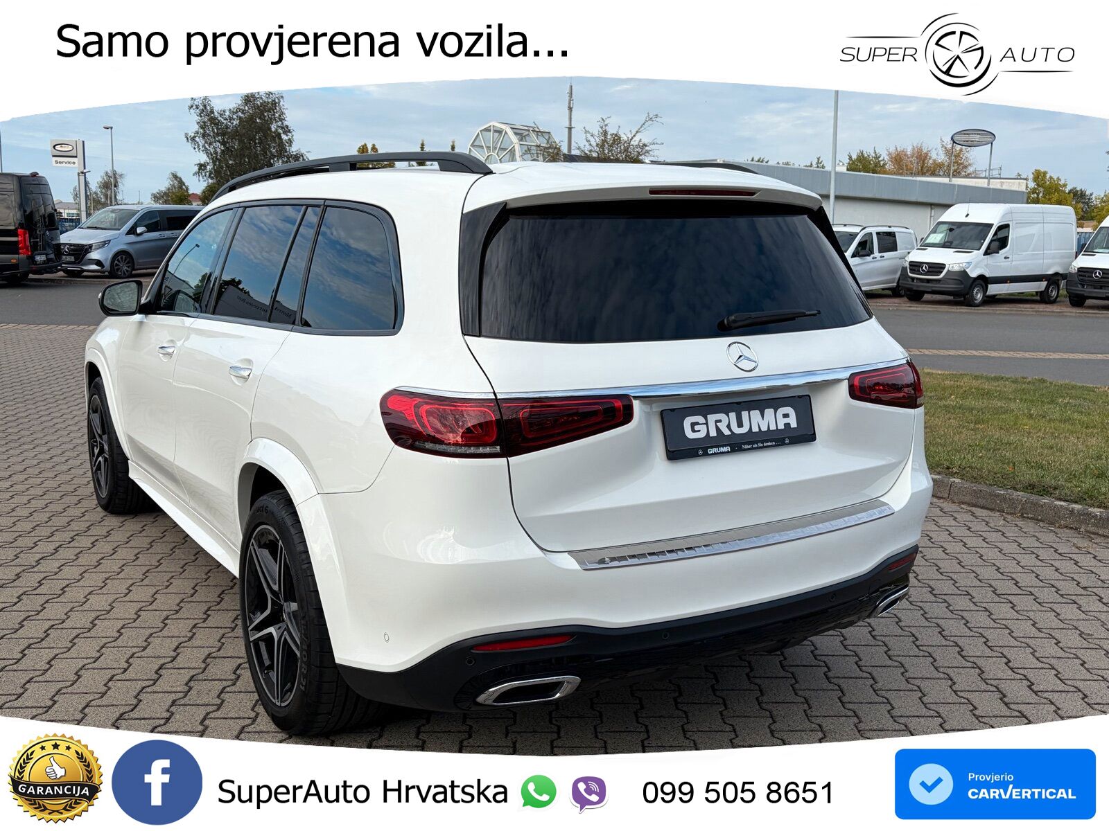 Mercedes-Benz GLS GLS 350d 4MATIC G-TRONIC AMG ZRAČNI+ACC+GR SJED+360+PANO