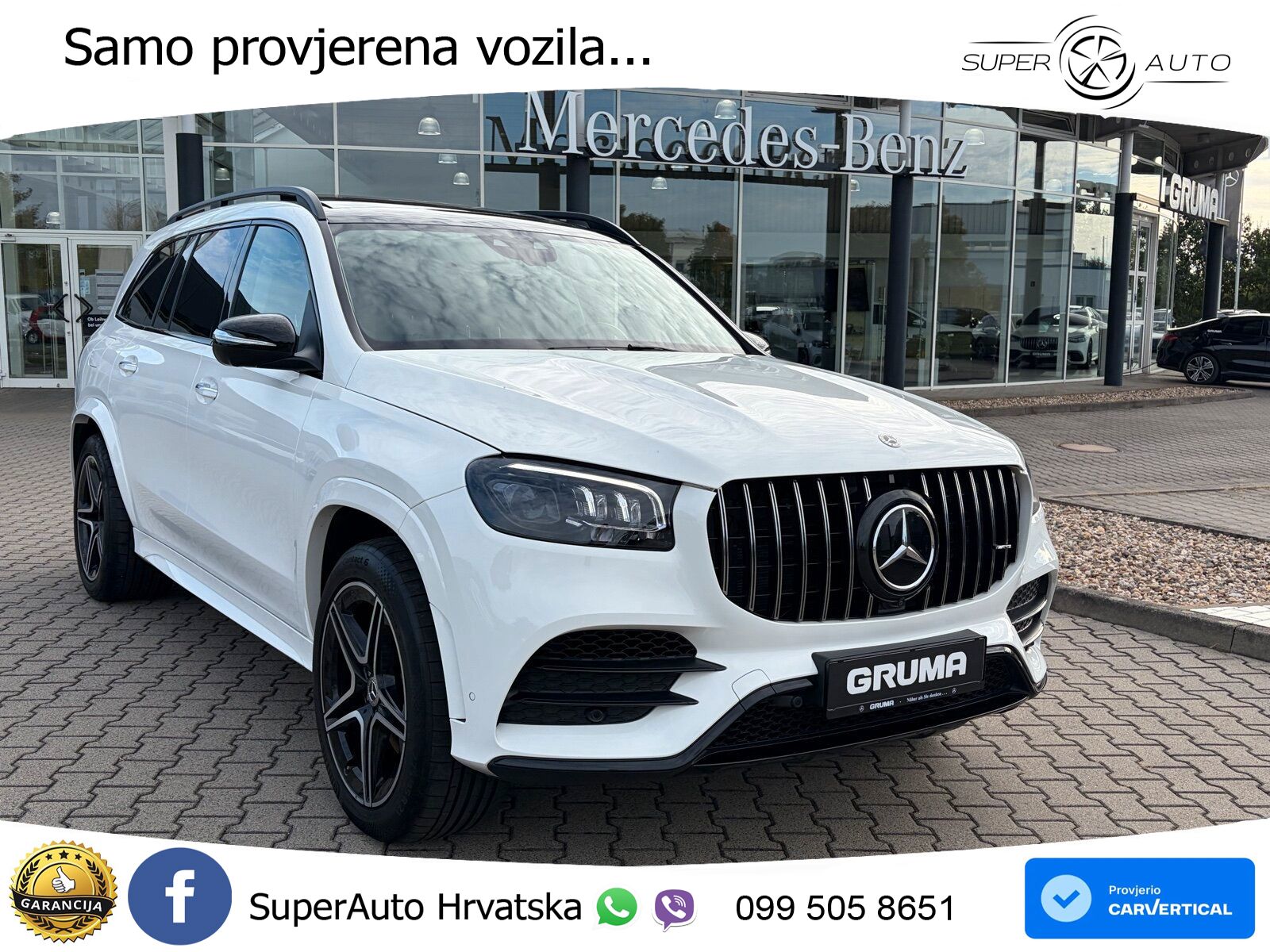 Mercedes-Benz GLS GLS 350d 4MATIC G-TRONIC AMG ZRAČNI+ACC+GR SJED+360+PANO