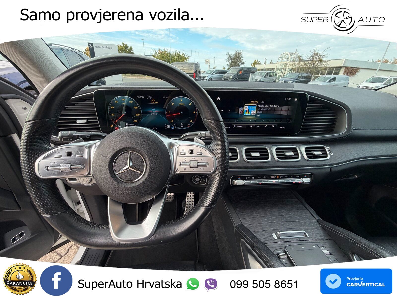 Mercedes-Benz GLS GLS 350d 4MATIC G-TRONIC AMG ZRAČNI+ACC+GR SJED+360+PANO
