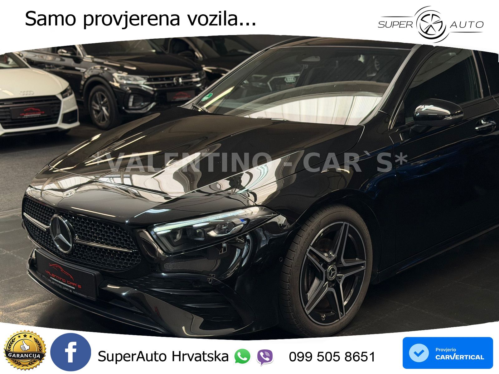Mercedes-Benz A 200d 8G-DCT AMG LED+GR SJED+ACC