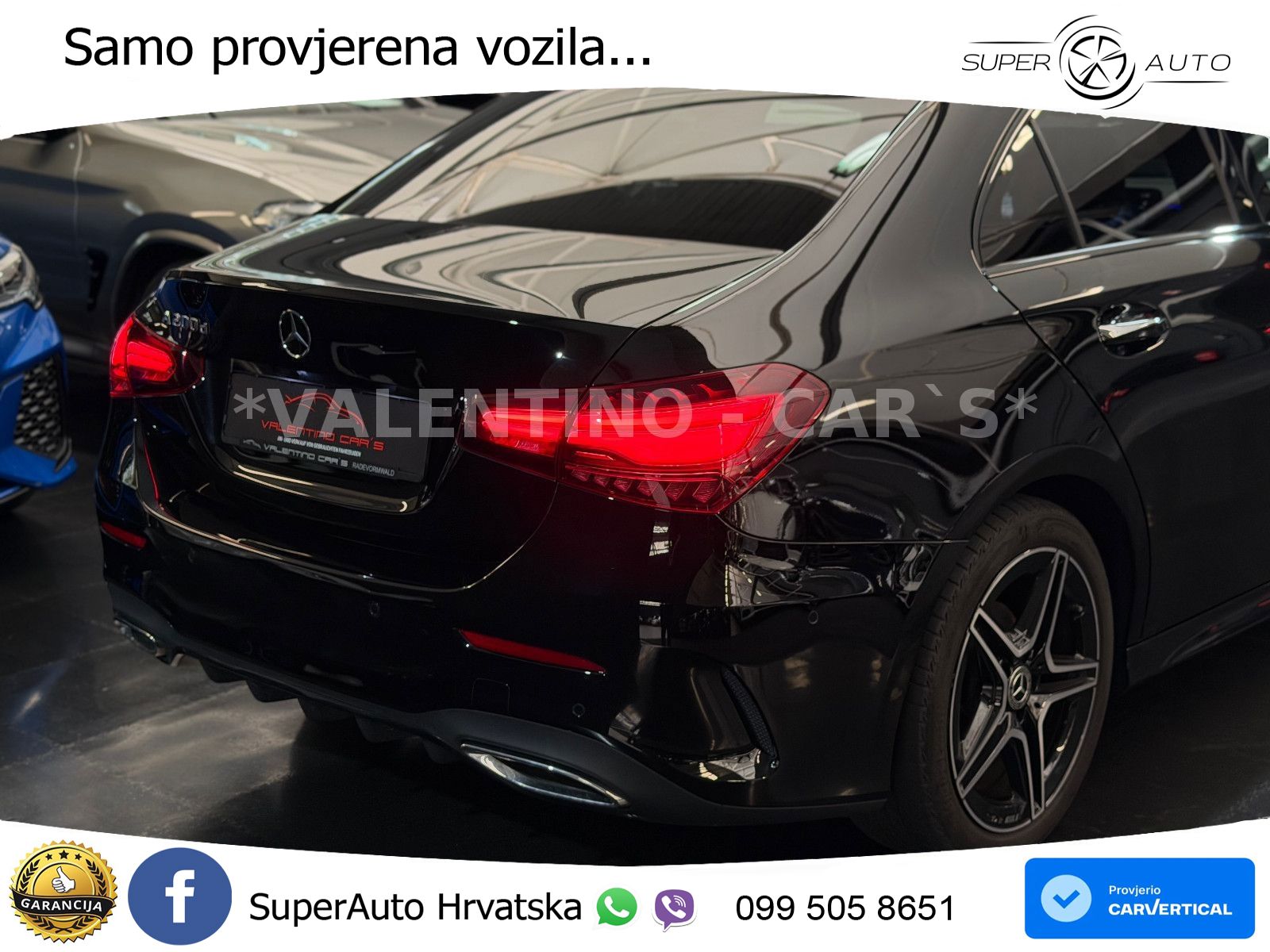 Mercedes-Benz A 200d 8G-DCT AMG LED+GR SJED+ACC