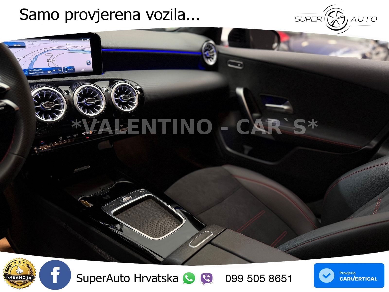 Mercedes-Benz A 200d 8G-DCT AMG LED+GR SJED+ACC
